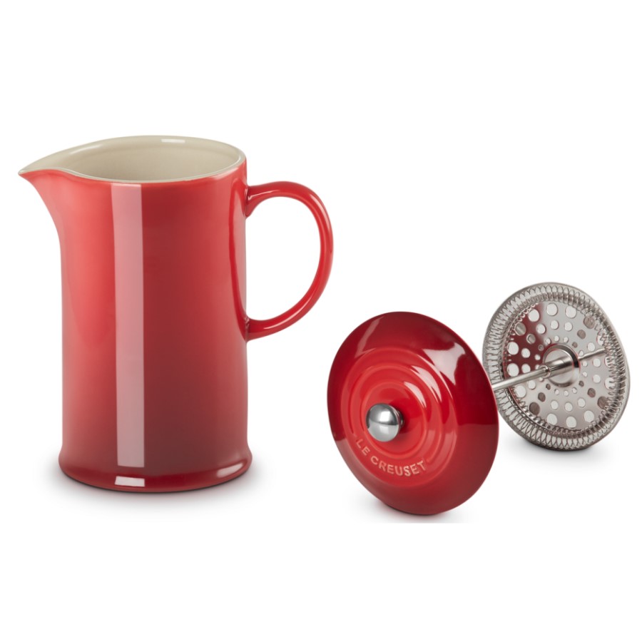 additioanl image for  Le Creuset Coffee Pot & Press Cerise 1 L 